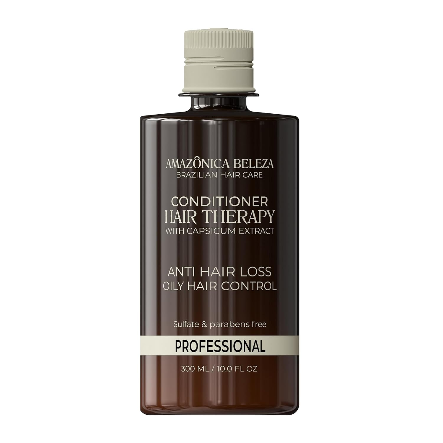 AMAZONICA BELEZA Hair Therapy Kit - Shampoo, Conditioner, Hair Mask (300Ml/10.1 Oz) | Professional Line | Removes Oiliness, Prevents Hair Loss, Promotes Growth