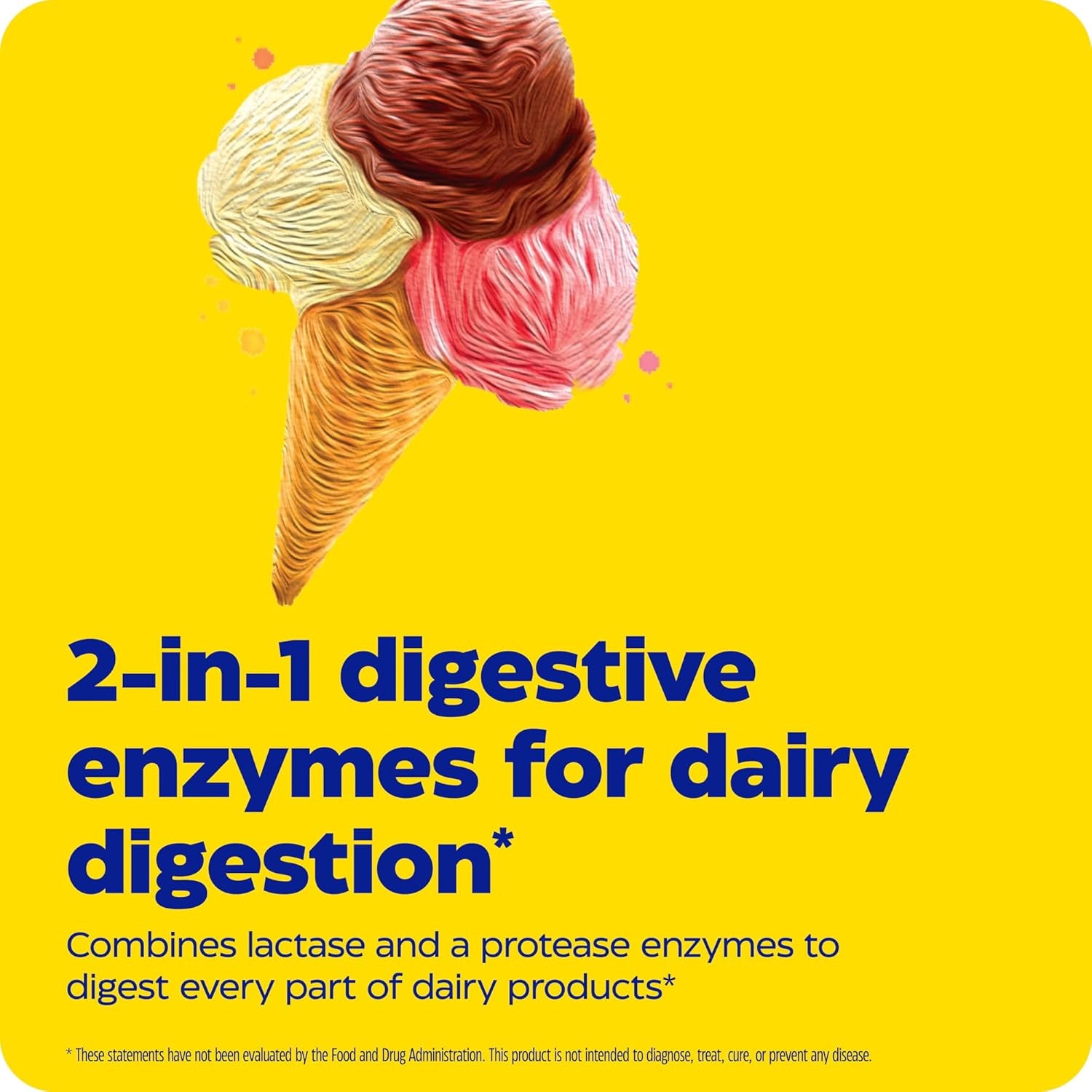 , Dairyassist, Digestive Enzymes for Complete Dairy Digestion & Lactose Intolerance, 30 Count